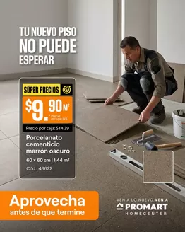 Catálogo Promart Homecenter | Aprovecha antes de que termine | 2026-10-21T00:00:00.000Z - 2026-10-31T00:00:00.000Z