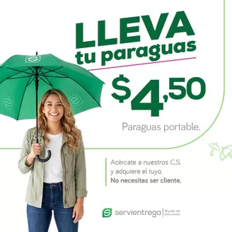 Catálogo Servientrega en Déleg | Lleva tu paraguas | 2026-10-23T00:00:00.000Z - 2026-11-23T00:00:00.000Z