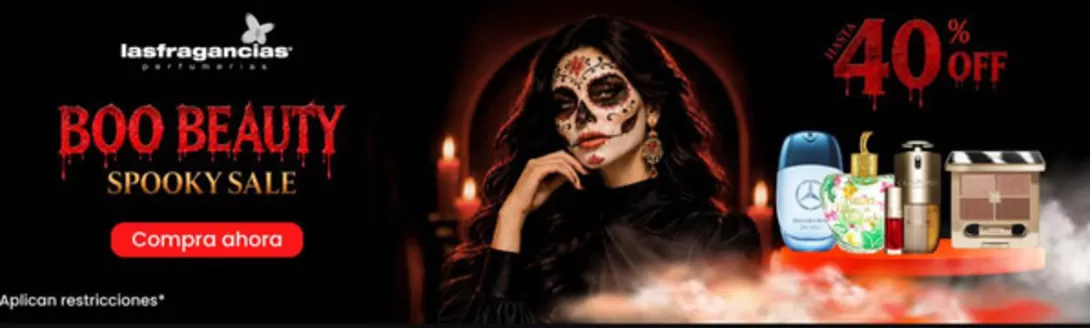 Catálogo Las Fragancias en Guayaquil | Boo beauty spooky sale | 2026-10-27T00:00:00.000Z - 2026-10-31T00:00:00.000Z