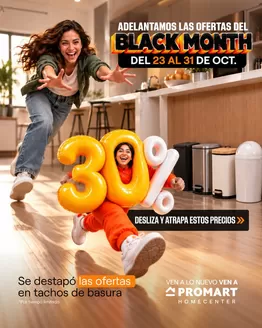 Catálogo Promart Homecenter | Black Month | 2026-10-28T00:00:00.000Z - 2026-10-31T00:00:00.000Z