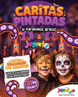 Catálogo Juguetón en Balzar | Caritas pintadas | 2026-10-28T00:00:00.000Z - 2026-10-31T00:00:00.000Z