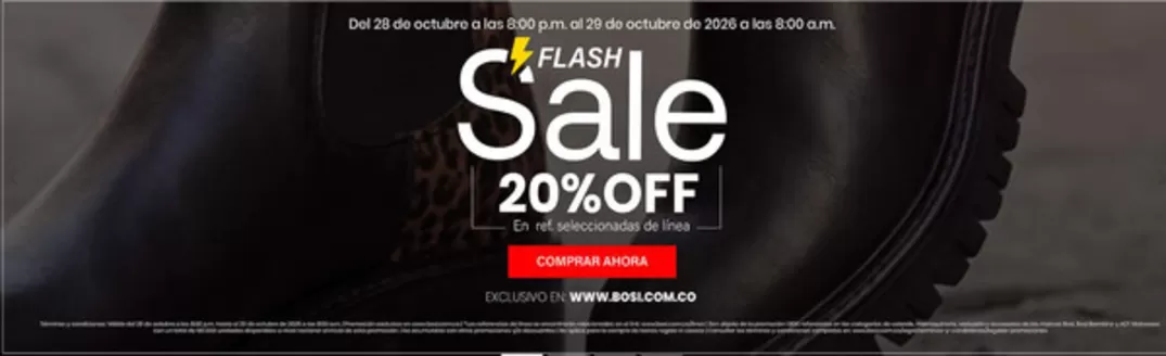Catálogo Bosi en Calderón | Flash Sale | 2026-10-29T00:00:00.000Z - 2026-10-29T00:00:00.000Z