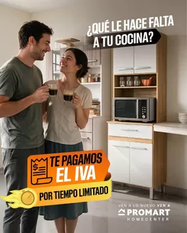 Catálogo Promart Homecenter en Babahoyo | Te pagamos el iva por tiempo limitado | 2026-10-30T00:00:00.000Z - 2026-11-21T00:00:00.000Z
