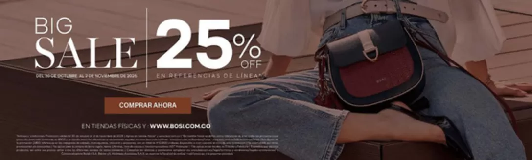 Catálogo Bosi | Big Sale 25%off | 2026-10-30T00:00:00.000Z - 2026-11-02T00:00:00.000Z