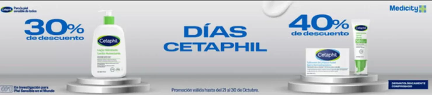 Catálogo Farmacias Medicity | Dias cetaphil | 2026-10-30T00:00:00.000Z - 2026-10-30T00:00:00.000Z