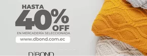 Hasta 40%Off en mercaderia seleccionada
