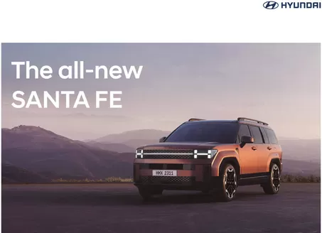 Catálogo Hyundai | Santa FE | 2025-07-01T00:00:00.000Z - 2026-07-01T00:00:00.000Z