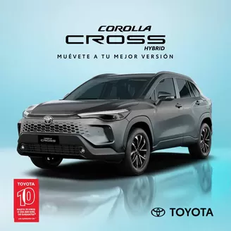 Catálogo Toyota en Guayaquil | Corolla Cross | 2025-07-01T00:00:00.000Z - 2026-07-01T00:00:00.000Z
