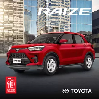 Catálogo Toyota en Quito | Raize | 2025-07-01T00:00:00.000Z - 2026-07-01T00:00:00.000Z