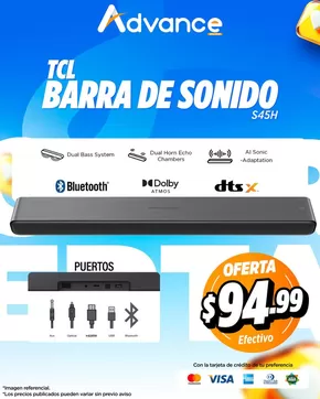 Catálogo Advance en Quito |  Advance ofertas  | 2025-07-15T00:00:00.000Z - 2025-07-20T00:00:00.000Z