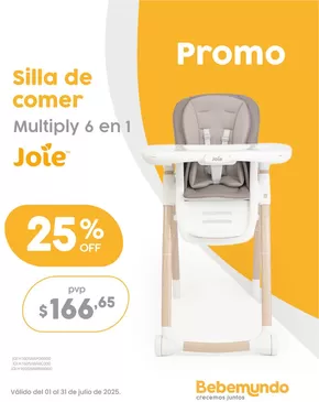 Catálogo Bebemundo en Sangolquí | Promo  | 2025-07-15T00:00:00.000Z - 2025-07-31T00:00:00.000Z