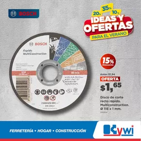 Catálogo Kywi en Ambato |  Bosch ofertas  | 2025-07-16T00:00:00.000Z - 2025-08-15T00:00:00.000Z