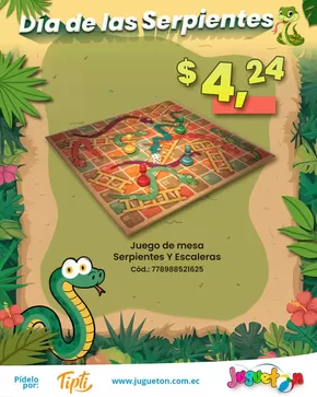Catálogo Juguetón en Sangolquí | Dia de las serpientes  | 2025-07-18T00:00:00.000Z - 2025-07-20T00:00:00.000Z
