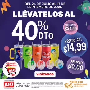 Catálogo Akí en Santo Domingo | Ofertas Akí | 2025-07-28T00:00:00.000Z - 2025-09-17T00:00:00.000Z