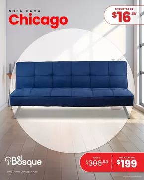 Catálogo Muebles el Bosque en Loja | Sofa cama Chicago | 2025-07-29T00:00:00.000Z - 2025-07-31T00:00:00.000Z