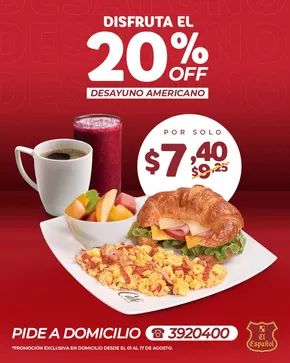 Catálogo El Español en Pelileo | Disfruta el 20%off  | 2025-08-01T00:00:00.000Z - 2025-08-17T00:00:00.000Z