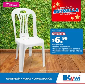 Catálogo Kywi en San Antonio (Quito) | Silla Plastica | 2025-08-06T00:00:00.000Z - 2025-08-10T00:00:00.000Z