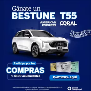 Catálogo Banco Guayaquil en Girón | Ganate un bestune T55 | 2025-08-08T00:00:00.000Z - 2025-09-30T00:00:00.000Z