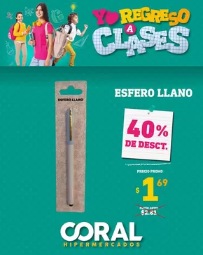 Catálogo Coral Hipermercados en Duran | Esfero Llano  | 2025-08-11T00:00:00.000Z - 2025-08-17T00:00:00.000Z