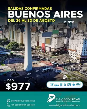 Catálogo Delgado Travel | Buenos aires! | 2025-08-12T00:00:00.000Z - 2025-08-30T00:00:00.000Z