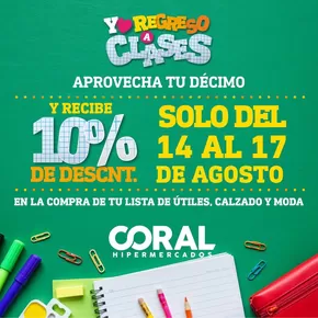Catálogo Coral Hipermercados en Coca | Recibe 10% de descnt  | 2025-08-14T00:00:00.000Z - 2025-08-17T00:00:00.000Z