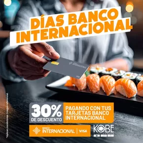 Catálogo Kobe Sushi Express en Duran | Dias banco internacional  | 2025-08-13T00:00:00.000Z - 2025-08-26T00:00:00.000Z