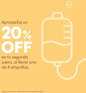 Aprovecha un 20%off
