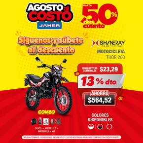 Catálogo Jaher en Riobamba | Agosoto al costo  | 2025-08-01T00:00:00.000Z - 2025-08-31T00:00:00.000Z