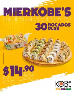 Catálogo Kobe Sushi Express en Duran | Mierkobes! | 2025-08-14T00:00:00.000Z - 2025-08-27T00:00:00.000Z