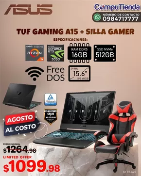Catálogo CompuTienda | Laptops con regalos incluidos | 2025-08-15T00:00:00.000Z - 2025-08-23T00:00:00.000Z