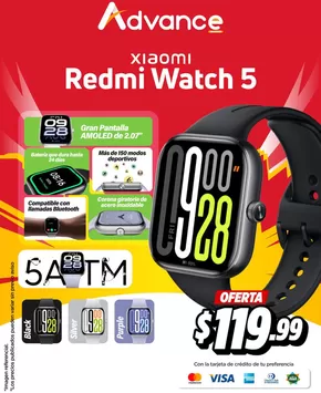 Catálogo Advance | Redmi watch 5 | 2025-08-19T00:00:00.000Z - 2025-08-30T00:00:00.000Z