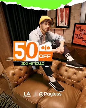 Catálogo Payless | 50% off 2do articulo | 2025-08-21T00:00:00.000Z - 2025-09-08T00:00:00.000Z
