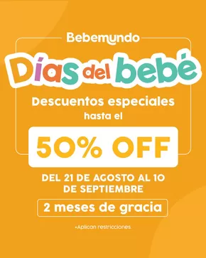 Catálogo Bebemundo en Cayambe | Dias del Bebe | 2025-08-22T00:00:00.000Z - 2025-09-10T00:00:00.000Z