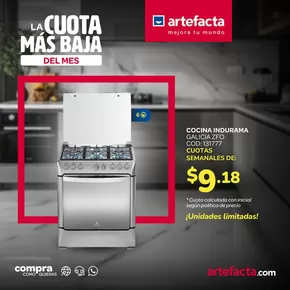 Catálogo Artefacta en Duran | La couta mas baja del mes  | 2025-08-25T00:00:00.000Z - 2025-08-31T00:00:00.000Z