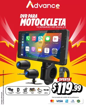 Catálogo Advance en Riobamba | Dvr para Motocicelta  | 2025-08-25T00:00:00.000Z - 2025-08-31T00:00:00.000Z