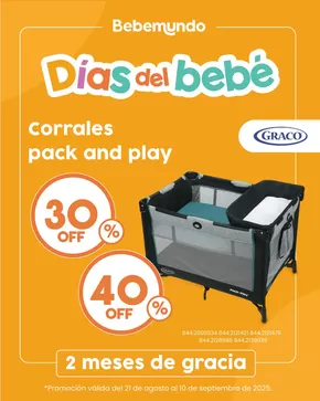 Catálogo Bebemundo en Cayambe | Dias Bebe | 2025-08-25T00:00:00.000Z - 2025-09-10T00:00:00.000Z