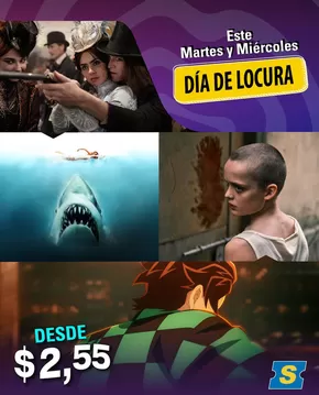 Catálogo Supercines en Quito | Dia de locura  | 2025-08-26T00:00:00.000Z - 2025-08-27T00:00:00.000Z