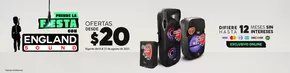 Catálogo Marcimex | Prende la fiesta con england sound  | 2025-08-08T00:00:00.000Z - 2025-08-31T00:00:00.000Z