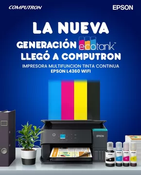 Catálogo Computron en Quito | Epson ofertas  | 2025-08-27T00:00:00.000Z - 2025-09-06T00:00:00.000Z