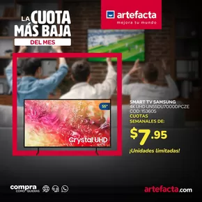 Catálogo Artefacta en Machachi | Catálogo Artefacta | 2025-08-29T00:00:00.000Z - 2025-09-06T00:00:00.000Z
