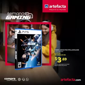 Catálogo Artefacta en Machachi | Ofertas y gangas exclusivas | 2025-09-01T00:00:00.000Z - 2025-09-14T00:00:00.000Z