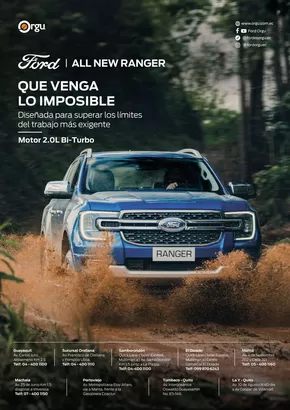 Catálogo Ford en Duran | Ford All New Ranger | 2025-09-01T00:00:00.000Z - 2026-09-01T00:00:00.000Z