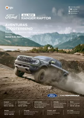 Catálogo Ford en Duran | Ford All New Ranger Raptor | 2025-09-01T00:00:00.000Z - 2026-09-01T00:00:00.000Z
