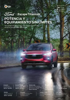 Catálogo Ford en Quito | Ford Escape Titanium | 2025-09-01T00:00:00.000Z - 2026-09-01T00:00:00.000Z