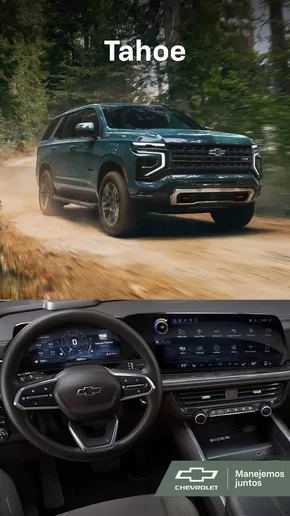 Catálogo Chevrolet en Esmeraldas | Tahoe | 2025-09-02T00:00:00.000Z - 2026-06-30T00:00:00.000Z