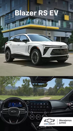Catálogo Chevrolet en Esmeraldas | Blazer RS EV | 2025-09-02T00:00:00.000Z - 2026-06-30T00:00:00.000Z