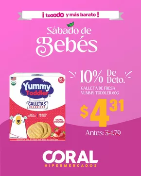 Catálogo Coral Hipermercados en Piñas Ecuador | Sábado de Bebés | 2025-09-02T00:00:00.000Z - 2025-09-06T00:00:00.000Z