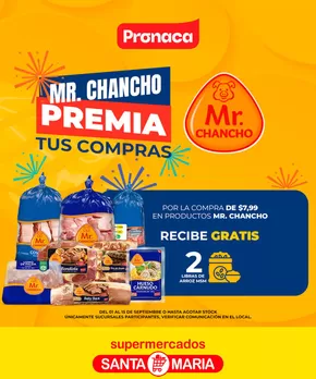 Catálogo Santa Maria en Naranjal | Ofertas principales y descuentos | 2025-09-04T00:00:00.000Z - 2025-09-15T00:00:00.000Z