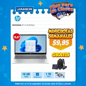 Catálogo Jaher en Manta | Minicuotas semanales | 2025-09-08T00:00:00.000Z - 2025-09-15T00:00:00.000Z