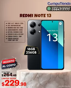Catálogo CompuTienda en Guayaquil | Ofertas principales para ahorradores | 2025-09-08T00:00:00.000Z - 2025-09-21T00:00:00.000Z